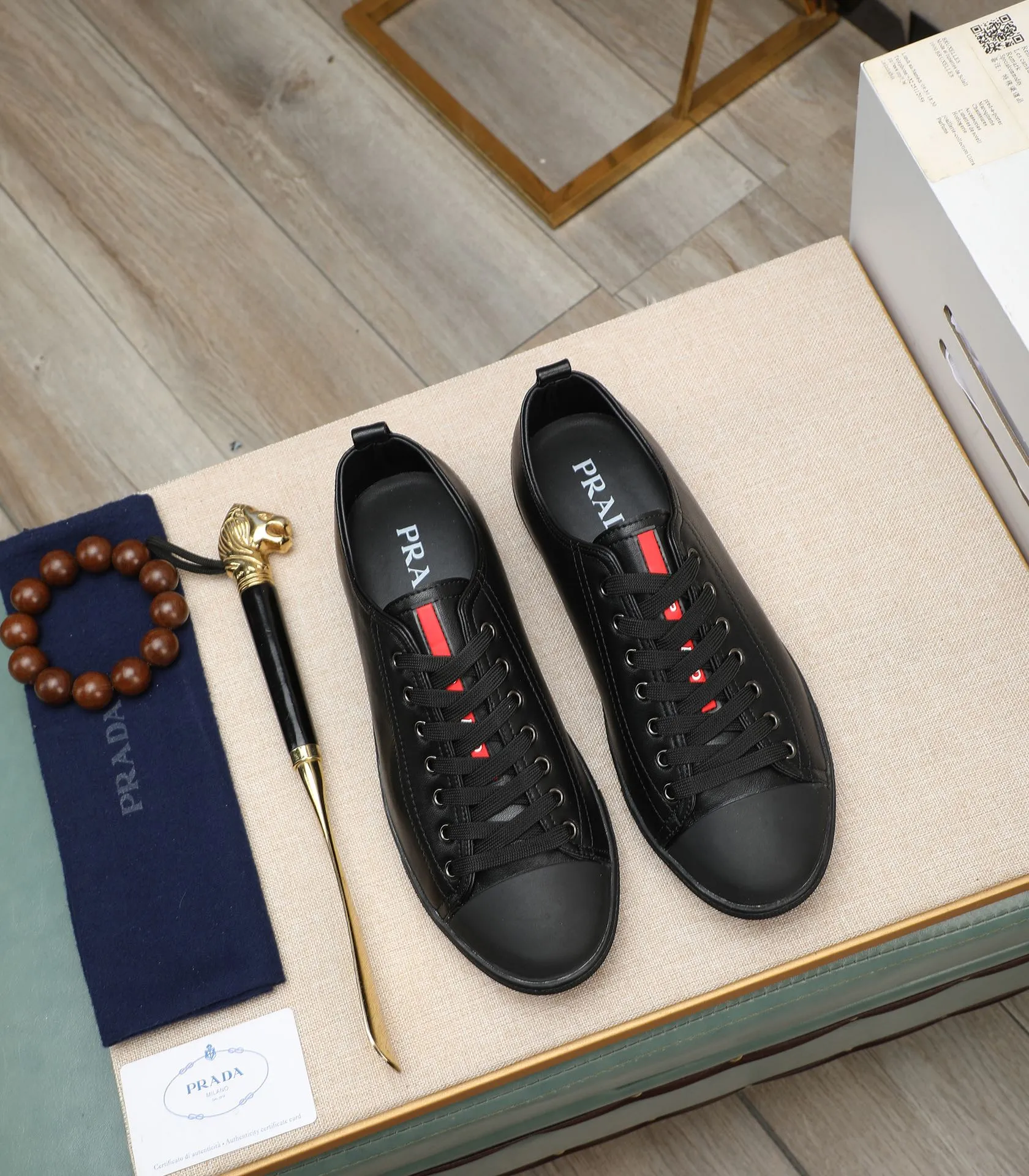 Men's men's shoes💰440🌹🌹[PRADA—Prada] 2024 latest model🙈original replica! 👟👟👟The uppers are made of top-notch workmanship from Italy🇮🇹Imported calfskin❗️Genuine leather lining@Suitable for travel, the original version has an enlarged engraved sole, making it suitable for all kinds of travel, showing low-key luxury. Let quality speak for itself. Color: Size: 38-44